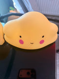Yellow cloud night light