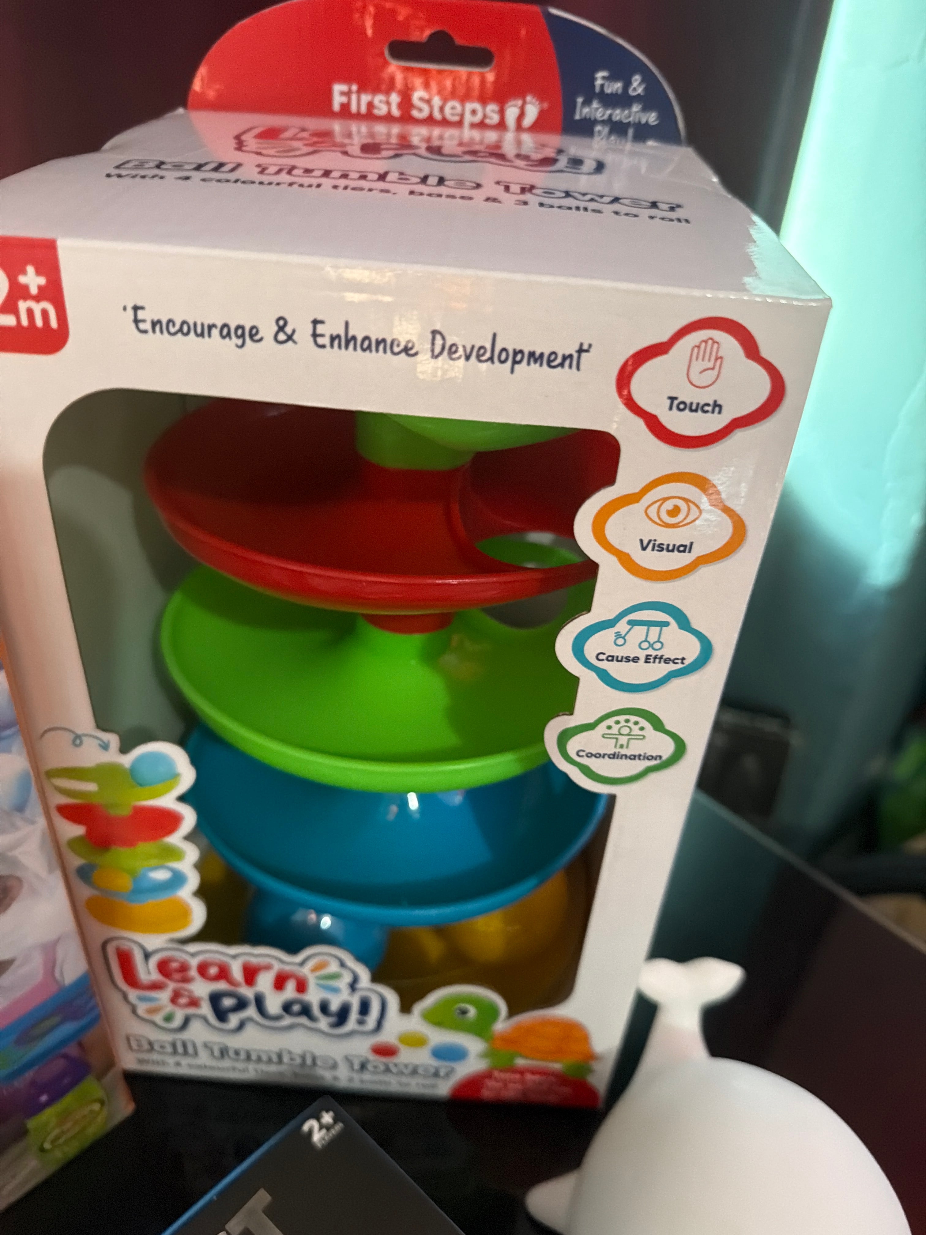 Ball tumble tower