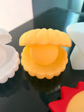 Yellow oyster night light