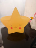 Yellow star night light