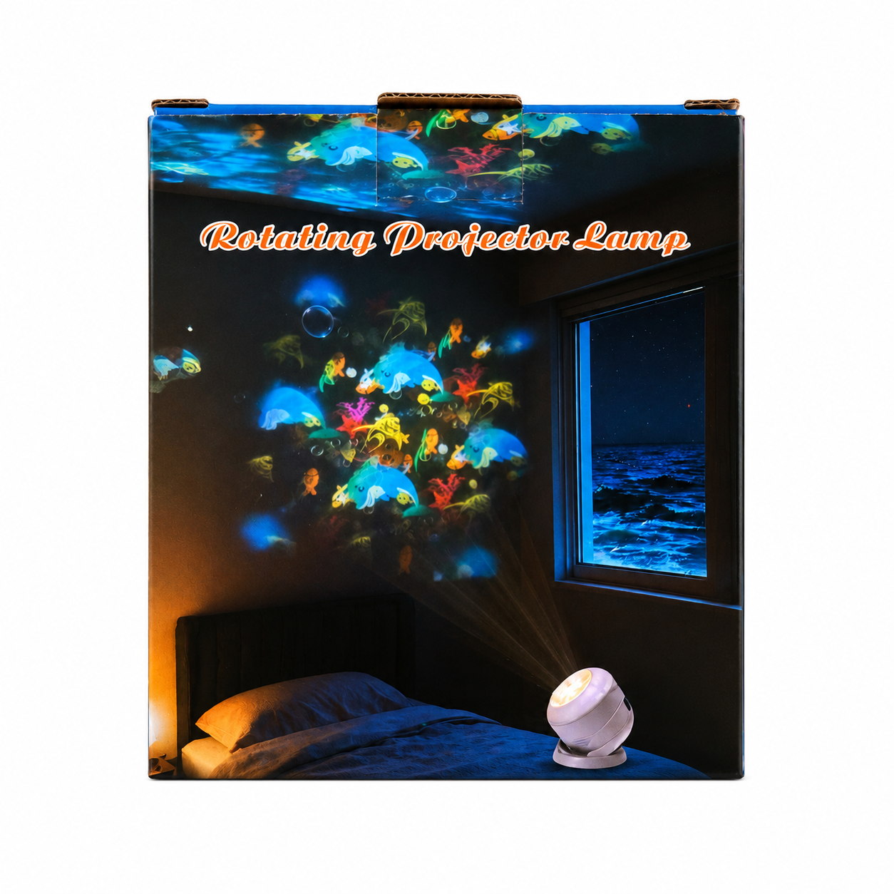 Ocean Projector for Kids' Room - Transform Your Space with Vibrant Marine Life Projections and Soft Lighting