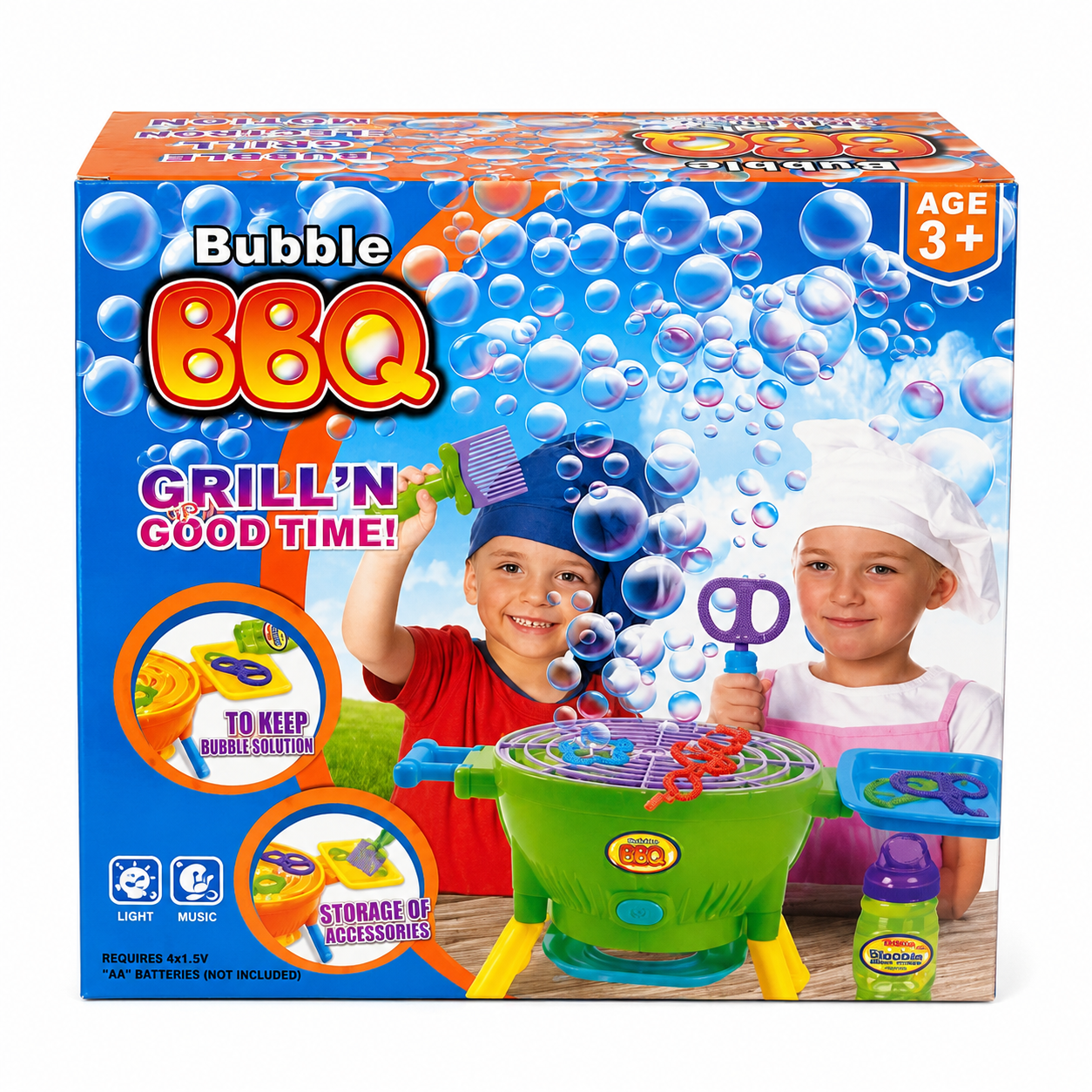 BBQ bubble machine