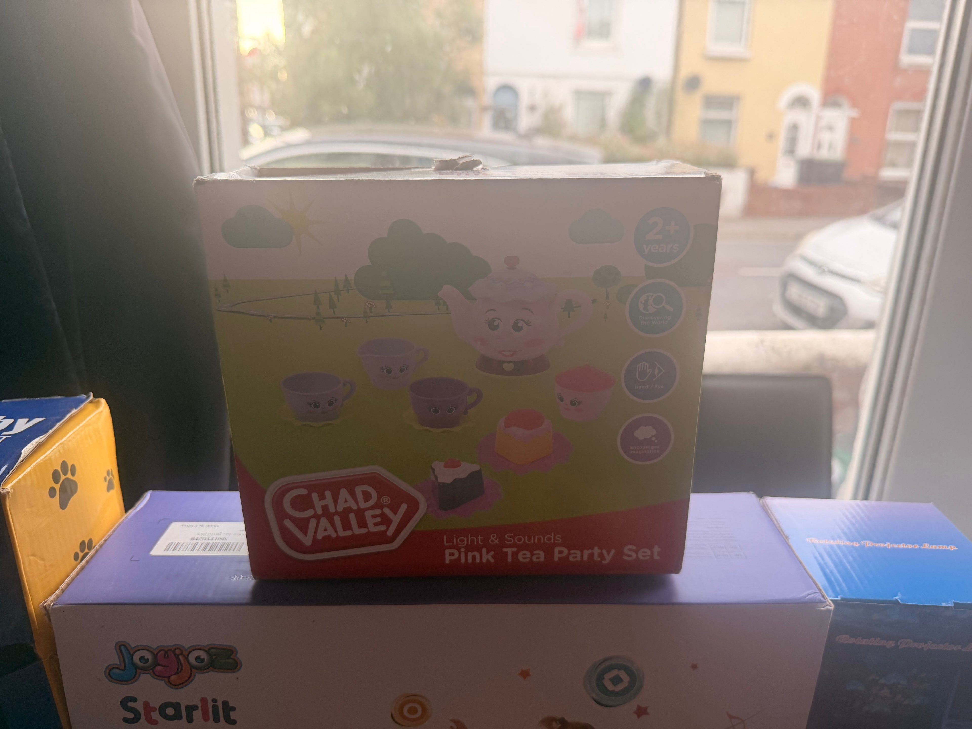 Pink tea party set