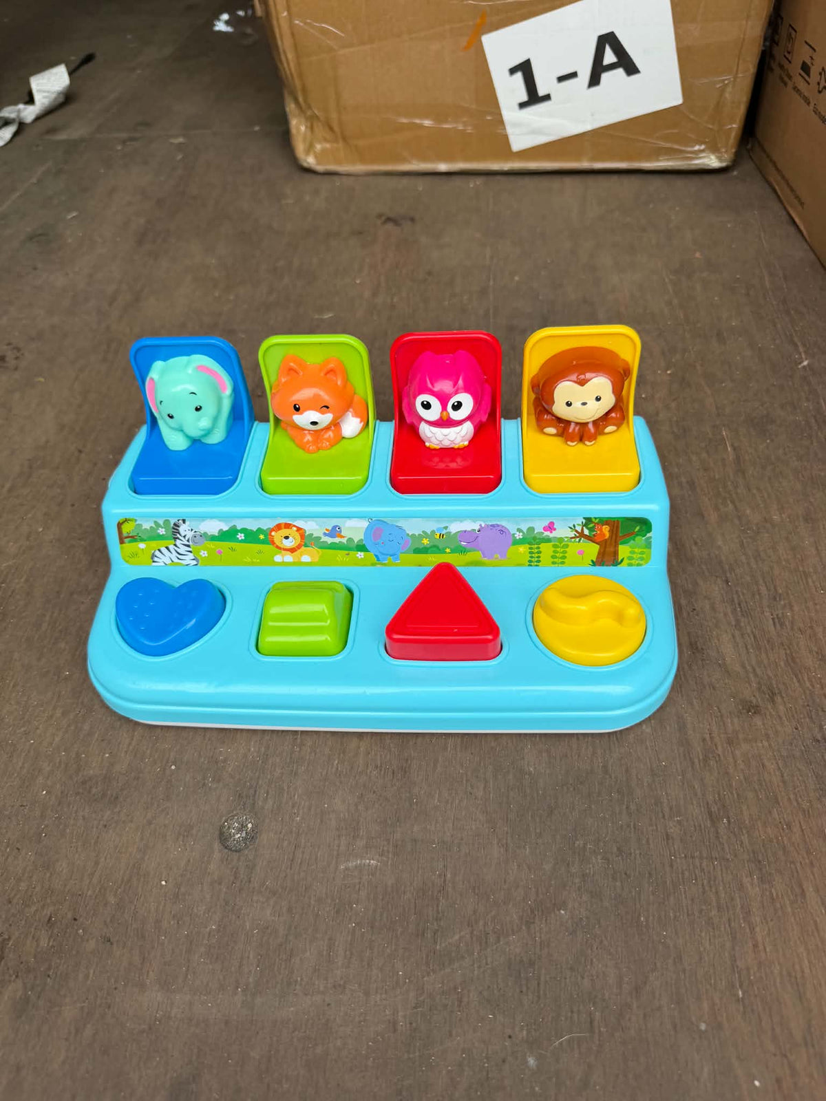 Shape pop up toy