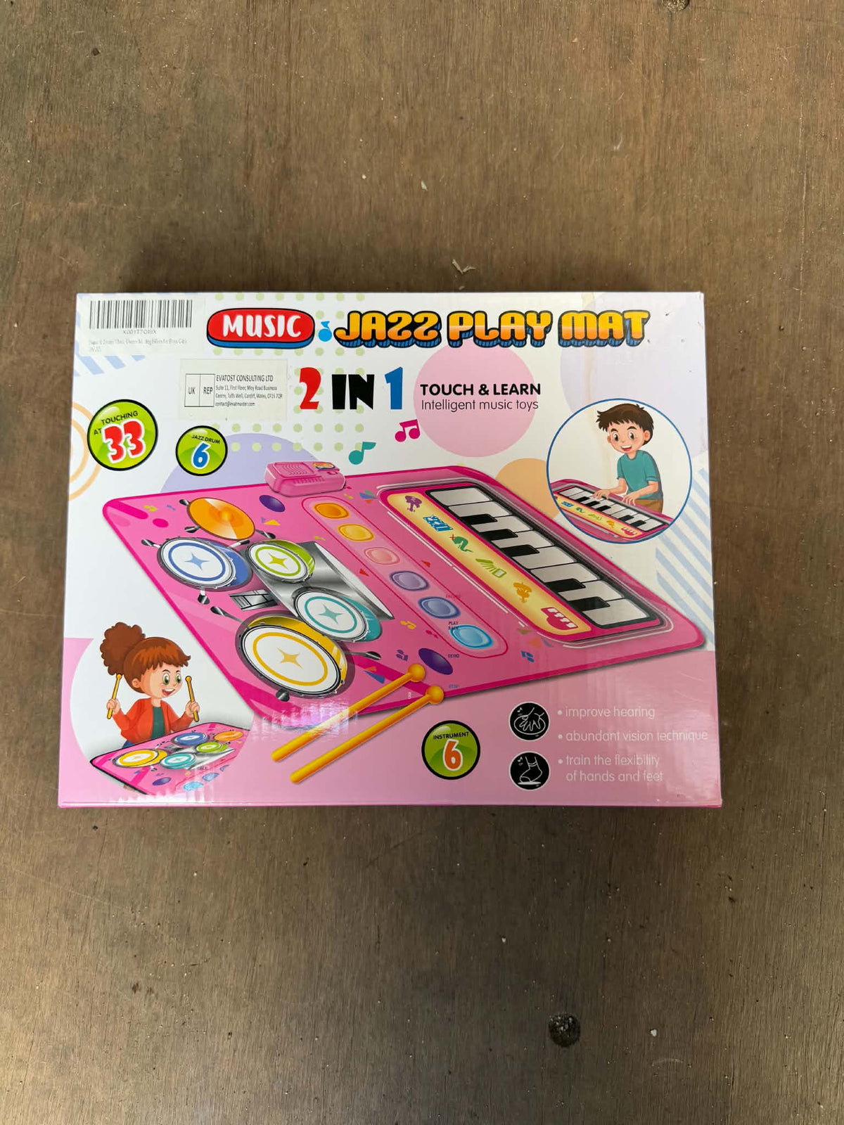 Jazz play mat